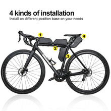 Load image into Gallery viewer, Waterproof Top Tube Bicycle Bag Hard Shell Bike Bag Stable Cycling Frame Bag Bike Accessories For Road Bike Bag Bike Top Tube Bag Bike Frame Bag Waterproof Stable Bicycle Frame Bag Bicycle Bag Professional Cycling Accessories
