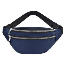 Load image into Gallery viewer, Waterproof Travel Unisex Fanny Pack Simple Design Waist Bags Fashion Bum Bag Trendy  Cross Body Chest Bags
