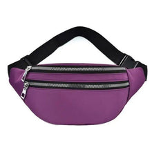 Load image into Gallery viewer, Waterproof Travel Unisex Fanny Pack Simple Design Waist Bags Fashion Bum Bag Trendy  Cross Body Chest Bags
