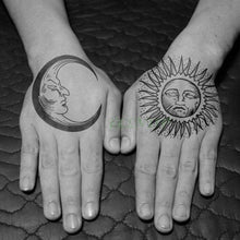 Load image into Gallery viewer, Waterproof Womens Temporary Sticker Tattoo Flower Rose Realistic Sketches For Arm Hand
