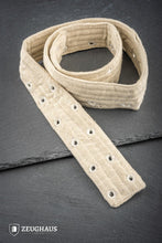 Load image into Gallery viewer, Padded Belt Natural
