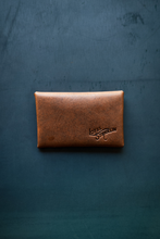 Load image into Gallery viewer, Envelope Wallet - Badalassi Carlo Cognac Nemesis Leather
