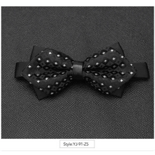 Load image into Gallery viewer, Wedding Men Butterfly Bowtie Formal Bow Ties Beautiful Printed Men Luxury Adjustable Business Bowties
