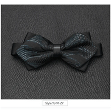 Load image into Gallery viewer, Wedding Men Butterfly Bowtie Formal Bow Ties Beautiful Printed Men Luxury Adjustable Business Bowties
