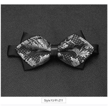 Load image into Gallery viewer, Wedding Men Butterfly Bowtie Formal Bow Ties Beautiful Printed Men Luxury Adjustable Business Bowties
