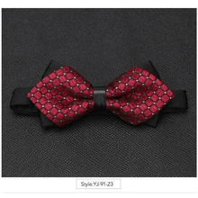 Load image into Gallery viewer, Wedding Men Butterfly Bowtie Formal Bow Ties Beautiful Printed Men Luxury Adjustable Business Bowties
