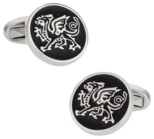 Load image into Gallery viewer, Welsh Dragon Cufflinks
