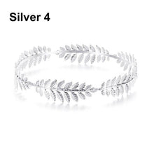 Load image into Gallery viewer, Western Fashion Retro Hair Bands For Women Wedding Metal Gold Leaf Butterfly Hair Headbands Girls Bride Gorgeous Hair Accessories For Women
