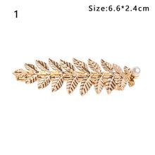 Load image into Gallery viewer, Western Fashion Retro Hair Bands For Women Wedding Metal Gold Leaf Butterfly Hair Headbands Girls Bride Gorgeous Hair Accessories For Women
