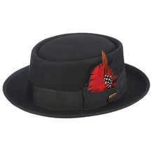 Load image into Gallery viewer, Scala Encore - Structured Wool Felt Pork Pie Hat

