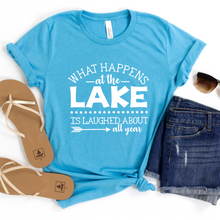 Load image into Gallery viewer, What Happens at the Lake Tee
