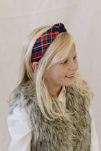 Load image into Gallery viewer, Whistler Plaid Knotted Headband
