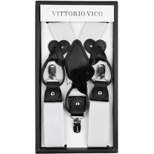 Load image into Gallery viewer, Vittorio Farina Men's Vibrant Colorful Convertible Suspender
