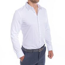 Load image into Gallery viewer, goTIELESS Ultimate Dress Shirt (White)
