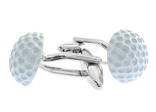 Load image into Gallery viewer, White Golf Ball Cufflinks
