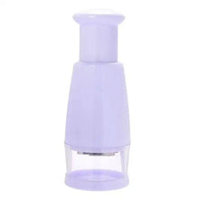 Load image into Gallery viewer, White Kitchen Slicer Pressing Food Chopper Cutter Vegetable Cooking Tool High Quality Easy Use Kitchen Gadgets
