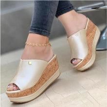 Load image into Gallery viewer, White Modern Women Shoes Summer Peep Toe Sandals Fashion Platform Slippers Outdoor Casual Flip Flops Women Shoes Summer Open Toe Sandals Fashion Platform Slippers Outdoor Casual  Sandals
