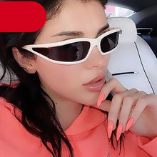 Load image into Gallery viewer, White Modern Women Sunglasses Luxury Glasses For Women/Men UV400 Eyewear Ladies Comfortable Sunglasses For Eyewear Durable Lightweight Frame Sun Glasses
