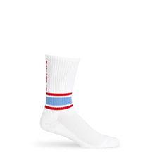 Load image into Gallery viewer, White Rebs Casual Crew Socks
