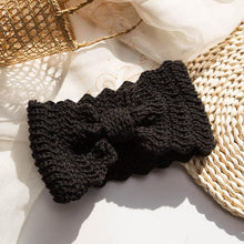 Load image into Gallery viewer, Wide Knitted Headband Bows Knotted Winter Women Turban Hair Accessories For Girls Lady Soft Knitting Winter Headbands Gorgeous Hair Accessories For Women
