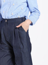 Load image into Gallery viewer, Wide-Leg Denim Pants
