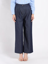 Load image into Gallery viewer, Wide-Leg Denim Pants
