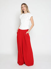 Load image into Gallery viewer, Wide Leg Solid Palazzo Flowy Pants
