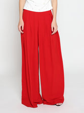 Load image into Gallery viewer, Wide Leg Solid Palazzo Flowy Pants
