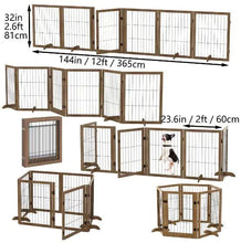 Load image into Gallery viewer, WideSpan 144" Pet Gate with Door

