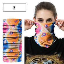 Load image into Gallery viewer, Windproof Head Scarves Neck Warmer Cycling Camping Hiking Men Women Fashion Magic Scarves Turban Outdoor Headband Bandanas Washable Cloth Bandanas Women Men Neck Gaiter Cover Turban Multipurpose Balaclava Elastic UV Face Shields for Women
