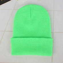 Load image into Gallery viewer, Winter Beanie Hats For Men And Women One Size Beanies Knitted Solid Cool Hat Girls Autumn Female Beanie Warm Comfortable Soft Casual Cap For Cold Weather
