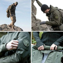 Load image into Gallery viewer, Winter Big Size Men Camouflage Jacket Soft Classic Design Unique Wind &amp; Water-Resistant Jacket Tactical Jacket Men Waterproof Warm Windbreaker Clothing For Men Outdoor Camouflage Hooded Coat
