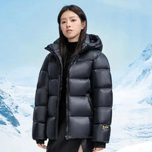 Load image into Gallery viewer, Winter Black Gold Down Jacket Couple Style
