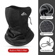 Load image into Gallery viewer, Winter Fishing Warm Mask Outdoor Sport Bandana Scarf Fishing Cycling Hiking Face Cover Neck Balaclava Neck Gaiter Warmer Face Mask Gaiter Bike Half Mask Cold Weather Half Balaclava Outdoor Sports Mask Tactical Neck Warmer for Men &amp; Women
