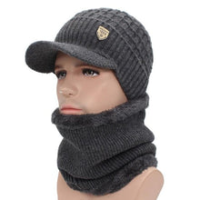 Load image into Gallery viewer, Winter Hat Skellies Beanies Hats Winter Beanies For Men Women Wool Scarf Caps Balaclava Mask Gorgas Bonnet Knitted Hat Set Outdoor Sport Warm Beanies Hat For Men Knitted Hats Bandana Hiking Camping Kid Neck Warmer Cap
