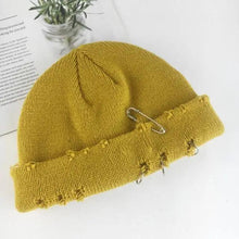 Load image into Gallery viewer, Winter Hat Women Knitted Fashion Warm Thick Hat Autumn Hip Hop Hole Beanies Unisex Basic Cap For Both Men Women Knitted Beanies Fashion Warm Hat
