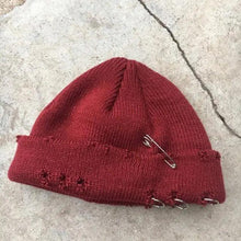 Load image into Gallery viewer, Winter Hat Women Knitted Fashion Warm Thick Hat Autumn Hip Hop Hole Beanies Unisex Basic Cap For Both Men Women Knitted Beanies Fashion Warm Hat
