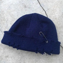 Load image into Gallery viewer, Winter Hat Women Knitted Fashion Warm Thick Hat Autumn Hip Hop Hole Beanies Unisex Basic Cap For Both Men Women Knitted Beanies Fashion Warm Hat
