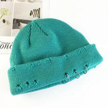 Load image into Gallery viewer, Winter Hat Women Knitted Fashion Warm Thick Hat Autumn Hip Hop Hole Beanies Unisex Basic Cap For Both Men Women Knitted Beanies Fashion Warm Hat

