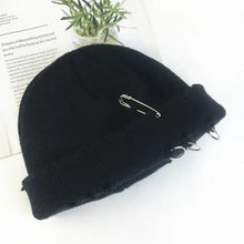 Load image into Gallery viewer, Winter Hat Women Knitted Fashion Warm Thick Hat Autumn Hip Hop Hole Beanies Unisex Basic Cap For Both Men Women Knitted Beanies Fashion Warm Hat
