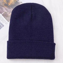 Load image into Gallery viewer, Winter Hats For Men Woman New Beanies Knitted Solid Cute Hat Girls Autumn Female Beanie Caps Warmer Stylish Ladies Casual Cap Outdoor Winter Adult Neutral Warm Hats Candy Color Knitted Woolen Hat for Women Men
