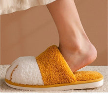 Load image into Gallery viewer, Winter Indoor Cotton Shoes Cute Cat Paw Women Furry Slides Plus Velvet Warm Soft Slippers Cotton Cloth Sippers Women's Elegant Fur Slippers House Shoes For Women
