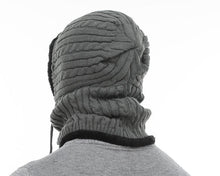 Load image into Gallery viewer, Winter Knitted Hat Beanie Men Beany Skellies Beanies Winter Hats For Women Men Caps Gorgas Bonnet Mask Brand Hats Hooded Cowl Neckerchief with Drawstring Soft Balaclava Pullover Knitted Beanie for Adults Men Women Ski Caps
