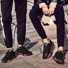 Load image into Gallery viewer, Winter Leather Sneakers Keep Warm Waterproof Mans Sneakers Work Casual Shoes Mens Autumn Anti-slip Leather Lace Up Lightweight Soft Modern Comfortable Classic Walking Sneakers
