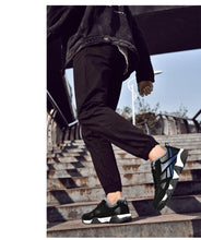 Load image into Gallery viewer, Winter Leather Sneakers Keep Warm Waterproof Mans Sneakers Work Casual Shoes Mens Autumn Anti-slip Leather Lace Up Lightweight Soft Modern Comfortable Classic Walking Sneakers
