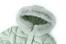 Load image into Gallery viewer, Winter Long Coat with Thickened Fur Collar
