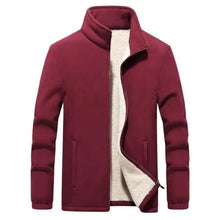 Load image into Gallery viewer, Winter Mens Jackets Thick Fleece Jackets Men Jackets Solid Casual Male Coats Clothing Men's Thickened Fleece Jackets New Trendy Up Unique Design Simple Jacket For Men Stylish Men's Fashion Clothing
