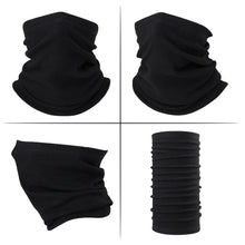 Load image into Gallery viewer, Winter Neck Warmer Gaiter Bandana Mask Tube Scarf Fleece Half Face Cover Sports Thermal Ski Hunting Cycling Snowboard Men Women Mask Headwear Scarf Bandana Hood Half Breathable Dustproof Hang-Ear Cap Bike Headbands Face Cover
