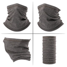Load image into Gallery viewer, Winter Neck Warmer Gaiter Bandana Mask Tube Scarf Fleece Half Face Cover Sports Thermal Ski Hunting Cycling Snowboard Men Women Mask Headwear Scarf Bandana Hood Half Breathable Dustproof Hang-Ear Cap Bike Headbands Face Cover
