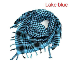 Load image into Gallery viewer, Winter Warm Unisex Fashion Lightweight Military Men Scarves Arab Tactical Desert Army Keffiyeh Scarf Military Scarves Shemagh Palestine Islamic Multifunction Tactical cotton head Scarf square Arabic Keffiyeh Wrap Bandana Women Men
